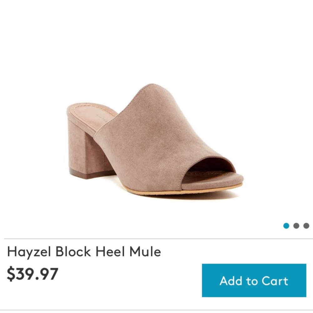 14th & Union Hayzel Block Mule Heel